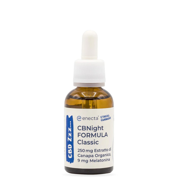 CBD Oil  Enecta 8 % Night Classic 30 ml. 250 mg.