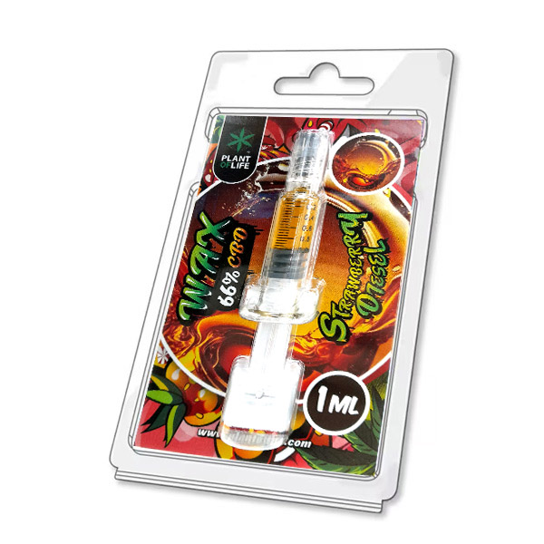 CBD Wax 66% Strawberry Diesel 1 ml.