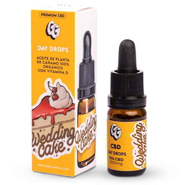 Cbd Oil  Gorilla Grillz 10% Day Wedding Cake 30 ml.