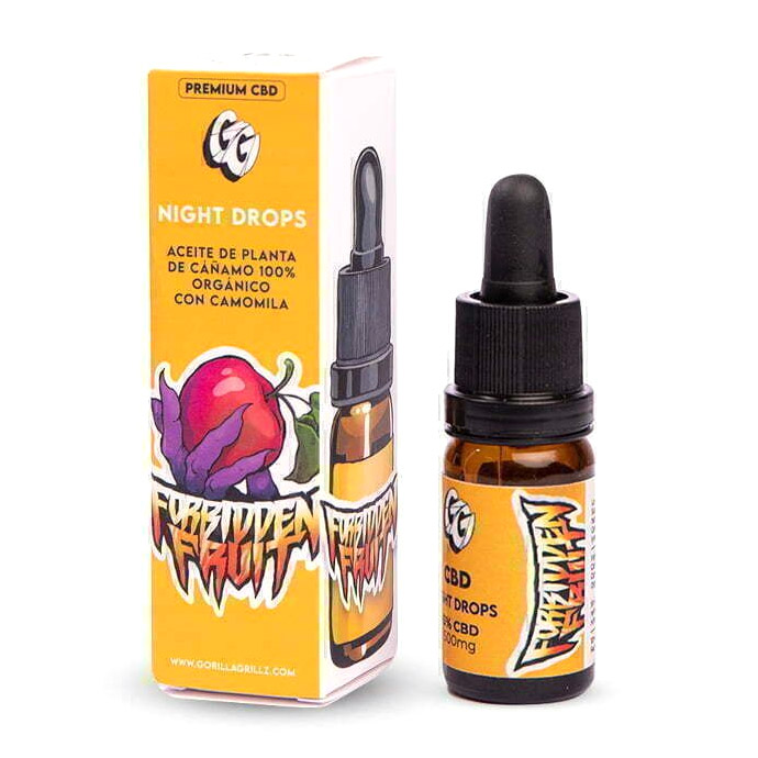 Cbd Oil  Gorilla Grillz 15% Night Forbidden Fruit - 10 ml.