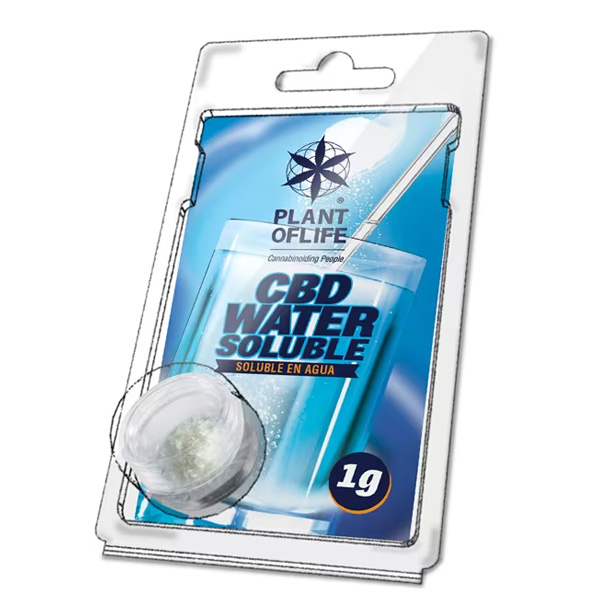 Crystal CBD 20% Powder Water Soluble 1 gr. Plant of Life