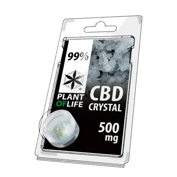 Crystal CBD 99% Powder  0.5 gr. Plant of Life