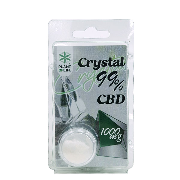 Crystal CBD 99% Powder  1 gr. Plant of Life