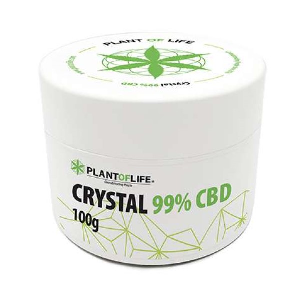 Crystal CBD 99% Powder 100 gr. Plant of Life